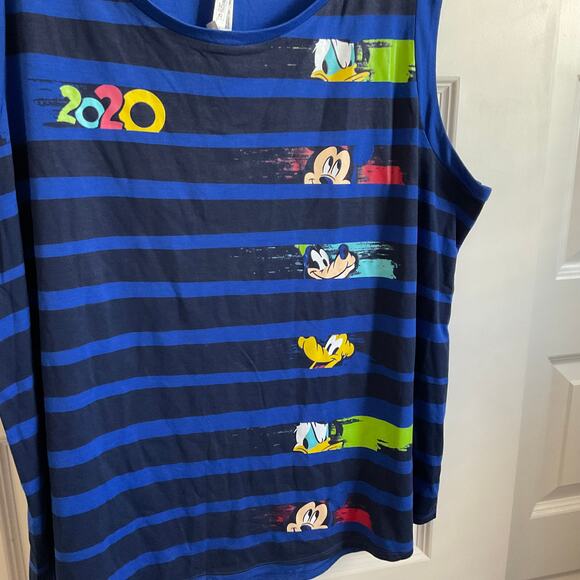 Disneyland Disney Parks 2020 Mickey and Friends Tank Top - 3X - NEW - Picture 3 of 8